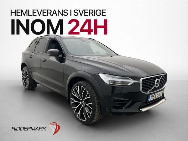 Volvo XC60 T8 AWD R-Design Värmare Pano H/K Drag 360° Skinn - 2020