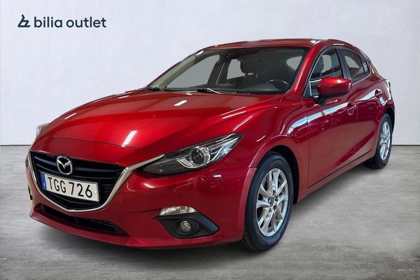 Mazda 3 Sport 2.2 SKYACTIV-D Automat / M-Värmare / Navi - 2016