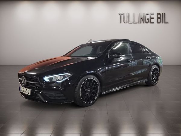 Mercedes CLA200 7G-DCT 1 Ägare AMG Night-pkt Navi Panorama Läder - 2020
