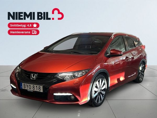 Honda Civic Tourer 1.6 i-DTEC Sport SoV/Kedja/Kamera/AC/Isofix - 2014