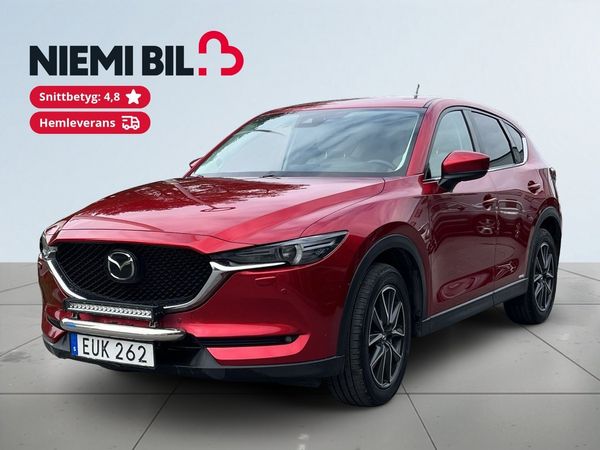 Mazda CX-5 2.2 SKYACTIV-D AWD Drag/Kamera/MoK/S&V/BOSE/HuD/Skinn - 2017