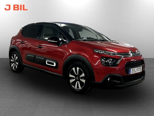 Citroen C3 Shine 1.2 PT 83hk BACKSENSORER - 2023