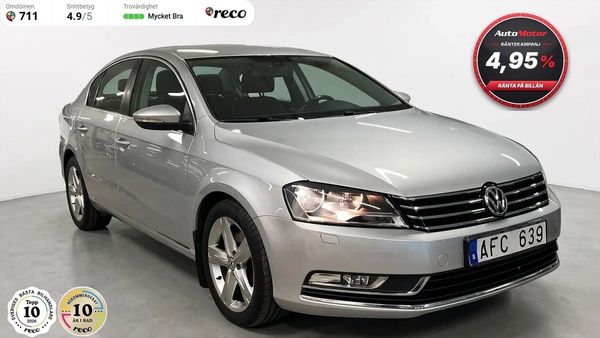 Volkswagen Passat 2.0 TDI Automat 170hk Drag/Kamera - 2011