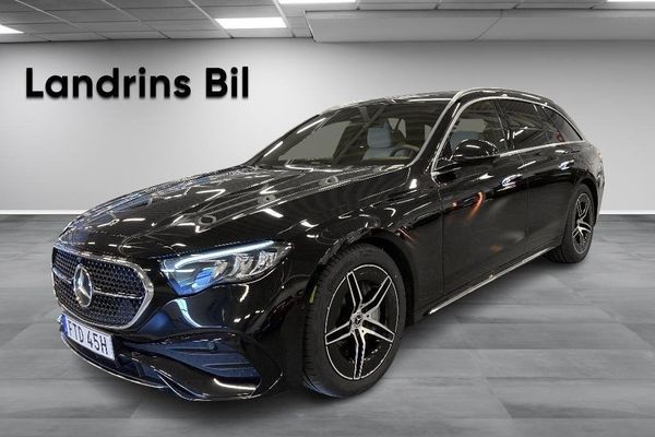 Mercedes E300 de 4MATIC, AMG Line Advanced, Dragkrok, Moms! - 2026