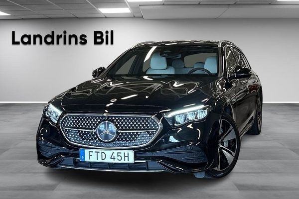 Mercedes E300 de 4MATIC, AMG Line Advanced, Dragkrok, Moms! - 2026