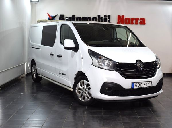 Renault Trafic Skåpbil 2.9t 1.6 dCi 6-Sits / Navi/B-kamera/Krok/Moms - 2018