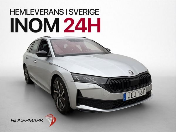 Skoda Octavia 1.5 TSI 150hk Sportline Drag Värmare Rattvärme - 2025