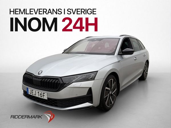 Skoda Octavia 1.5 TSI 150hk Sportline Drag Värmare Rattvärme - 2025