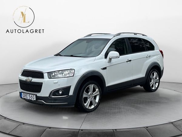 Chevrolet Captiva 2.2 VCDi AWD Hydra-Matic 7-Sits Dragkrok 184hk Fullserv - 2013