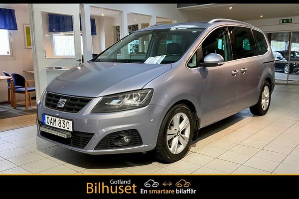 Seat Alhambra 2.0 TDI | 4Drive | 7 sits | Drag | Motor gått 9800mil - 2016