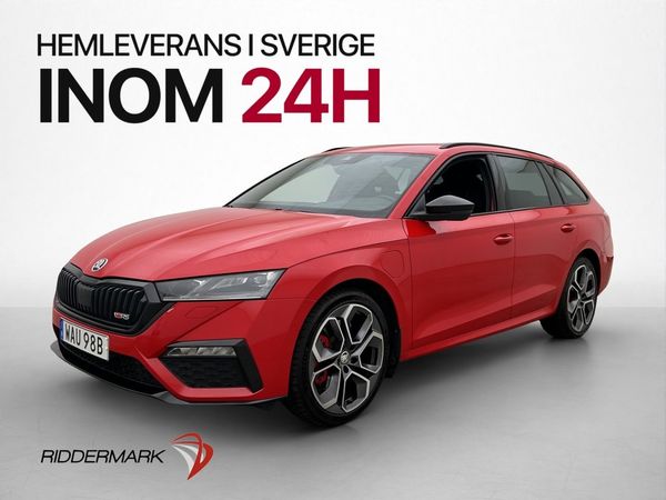 Skoda Octavia RS 245hk Kamera Värmare CarPlay Canton Navi - 2021