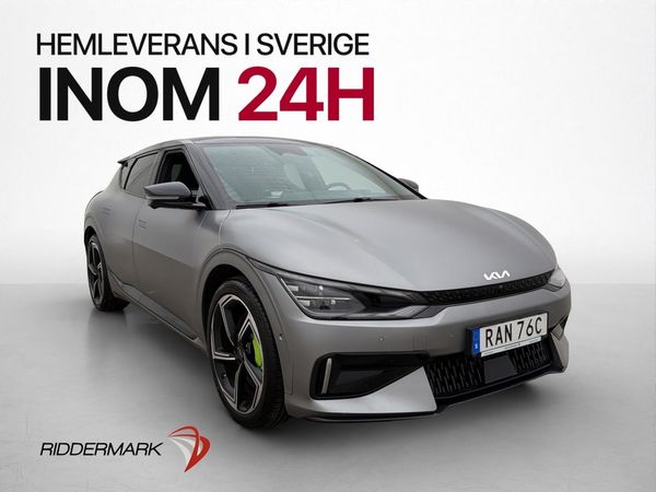 Kia EV6 GT 585hk Glastak Meridian HUD 360° Matrix Dragkrok - 2023
