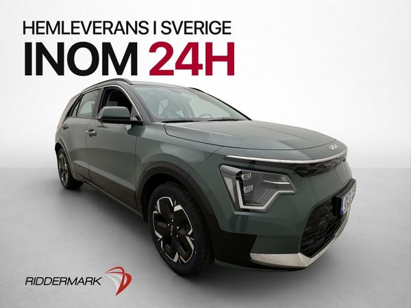 Kia Niro EV Action Kamera Halvskinn Rattvärme CarPlay MOMS - 2023