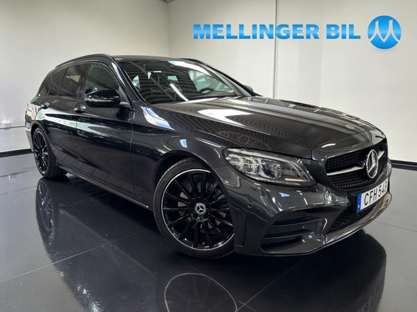 Mercedes C220 d 9G-Tronic AMG Line Night Edition Värmare Drag - 2021