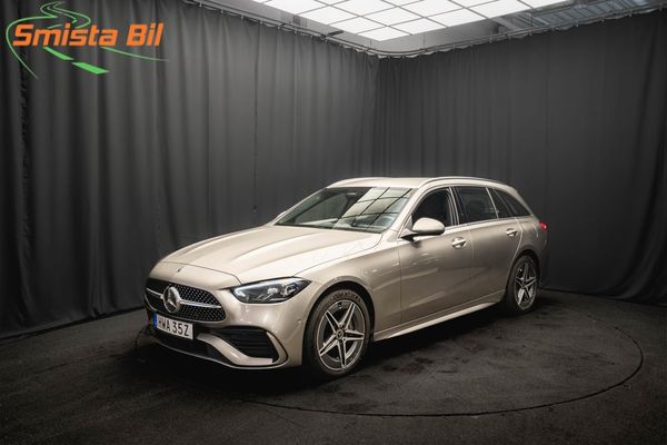 Mercedes C300 T d e 4MATIC AMG DRAG ELSTOLAR KAMERA 1-ÄGARE MOMS - 2024