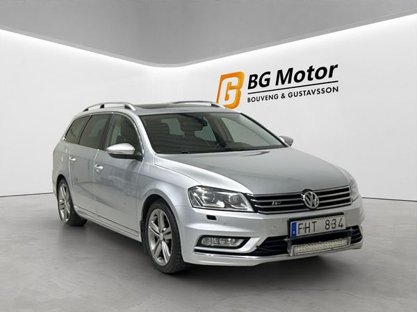 Volkswagen Passat Variant 2.0 TDI 170HK Aut Drag/Värmare/Backkamera/Skinn - 2013