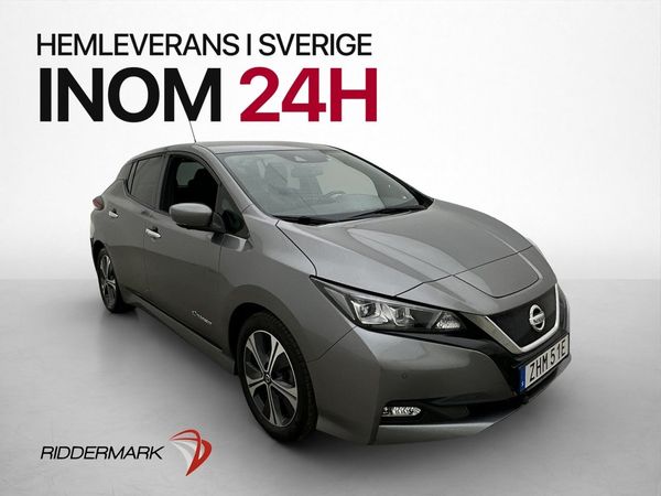 Nissan Leaf 150hk Tekna Bose Navi 360° Värmepump Halvskinn - 2020