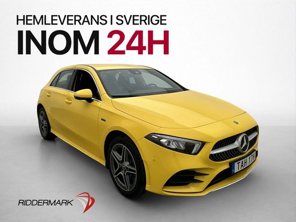 Mercedes A250 e AMG Widescreen Navi Kamera Värmare - 2021