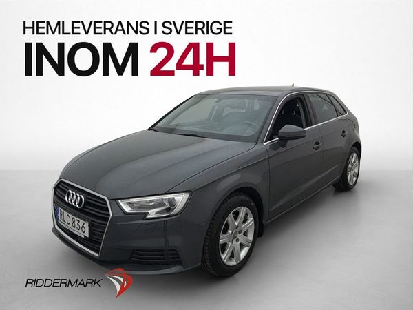 Audi A3 1.5 TFSI Proline Farthållare Bluetooth 0,50l/Mil - 2018