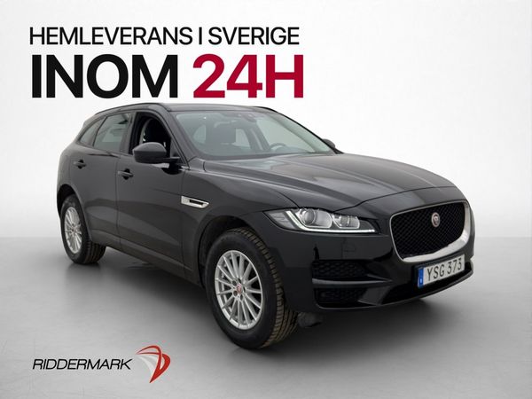 Jaguar F-Pace 20d AWD 180hk P-Sensorer Keyless 0.53l/Mil - 2018