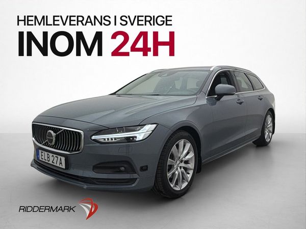 Volvo V90 B4 Momentum Advc H/K Läder Värm Kamera Navi Drag - 2021