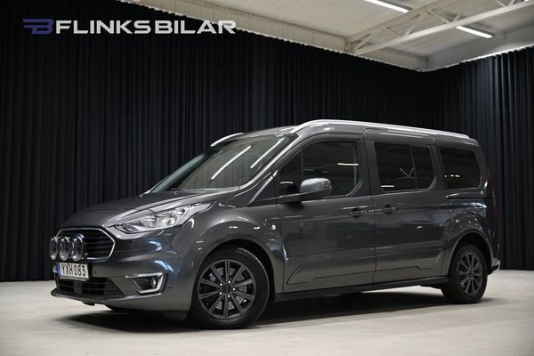 Ford Tourneo Connect 120HK L2 L Automat|7-Sits|Limited|Panorama|Moms| - 2019