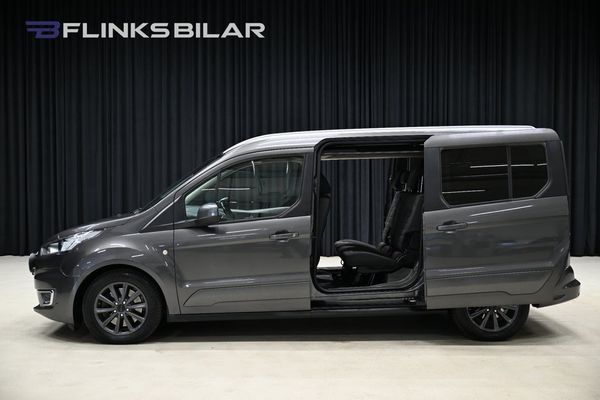 Ford Tourneo Connect 120HK L2 L Automat|7-Sits|Limited|Panorama|Moms| - 2019