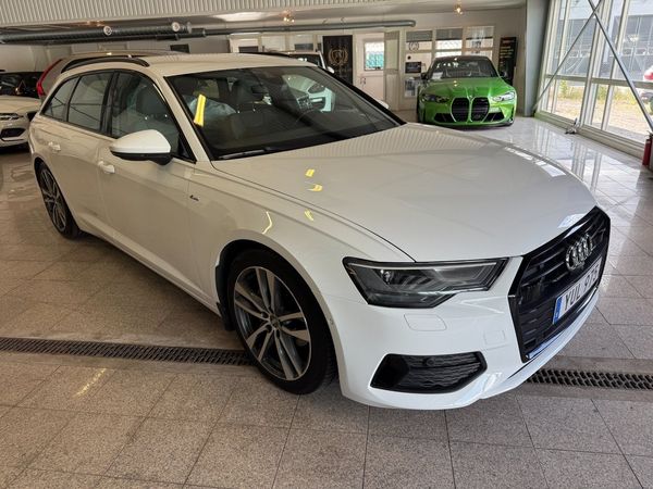 Audi A6 Avant 40 TDI S Line Svart Optik B&O Navi 360° Värmare - 2019