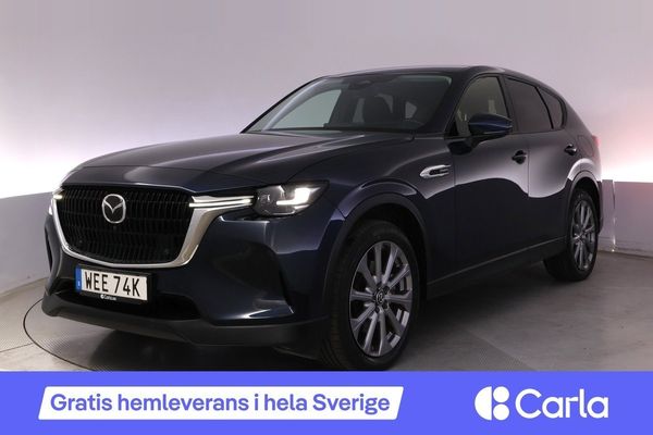 Mazda CX-60 PHEV Exclusive-line HuD 360 Navi Carplay BLIS - 2023