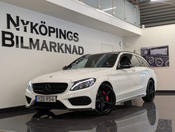 Mercedes C220 T d 4MATIC 9G-Tronic AMG Line | Kamera | Pano | 20" - 2018