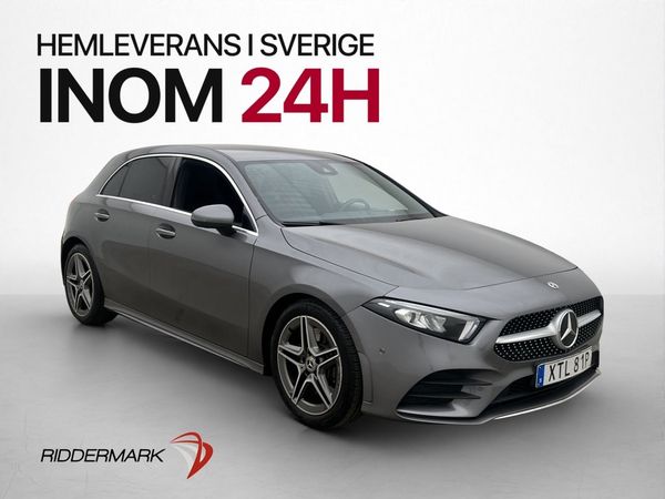 Mercedes A250 4M AMG Värmare Wide Kamera Navi ISOFIX - 2020