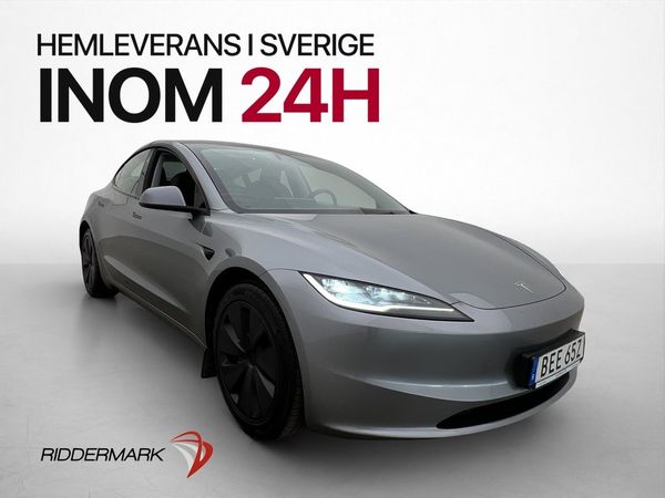Tesla Model 3 Long Range AWD Pano Dragkrok Värmepump MOMS - 2025
