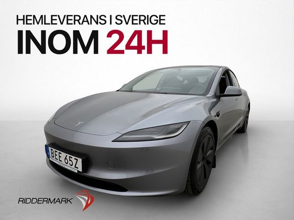 Tesla Model 3 Long Range AWD Pano Värmepump Drag MOMS - 2025