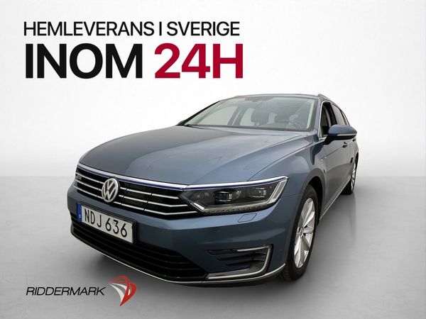 Volkswagen Passat GTE 1.4 TSI 218hk Pano Kamera Drag CarPlay - 2016