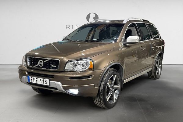 Volvo XC90 D5 200 HK AUT AWD R-DESIGN DRAG 18300MIL KAMREM BYTT - 2014