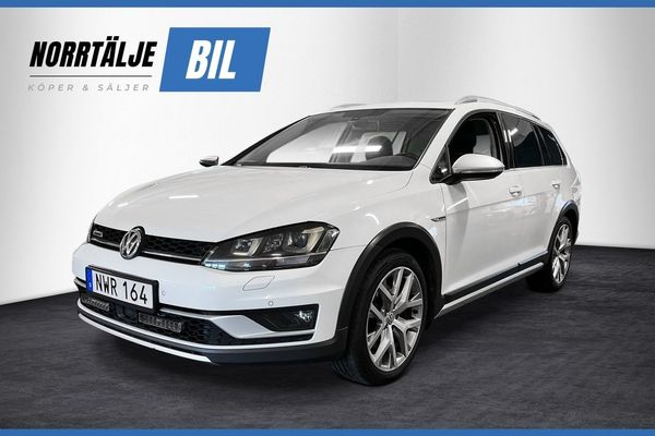 Volkswagen Golf Alltrack 2.0 184 HK AUT TDI 4M ALLTRACK D-VÄRM CARPLAY DRAG PANO - 2016