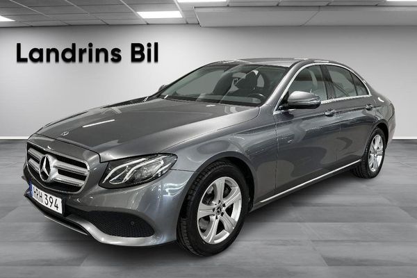 Mercedes E220 d 4MATIC Sedan Avantgarde/Värmare/Dragkrok - 2018