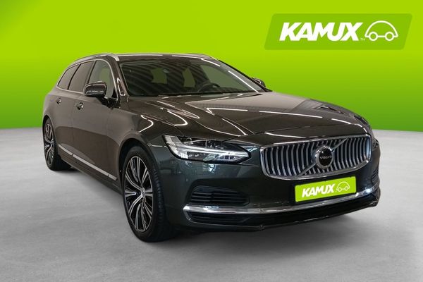 Volvo V90 Recharge T6 AWD Inscription Skinn Kamera Värmare Drag - 2021