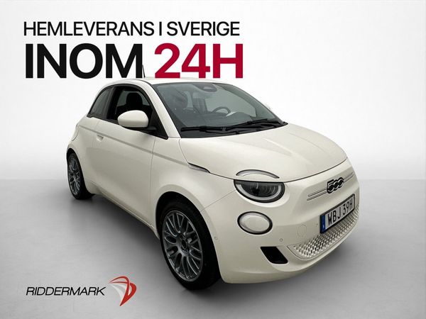 Fiat 500e 42 kWh 118hk Backkamera Navigation Bluetooth - 2021
