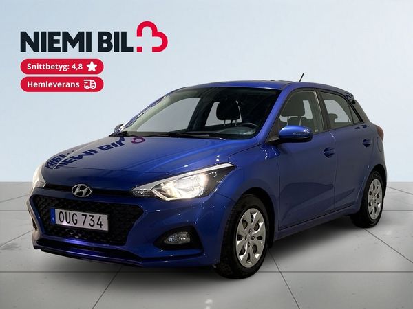 Hyundai i20 1.2 Comfort, Premium 1 ägare Rattvärme Kamkedja SoV - 2019