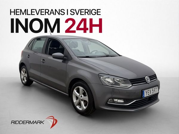 Volkswagen Polo 1.2 TSI 90hk Bluetooth P-sensorer Dragkrok - 2017