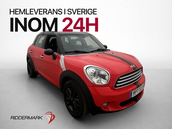 MINI Countryman 122hk Pepper Bluetooth Halvskinn - 2011
