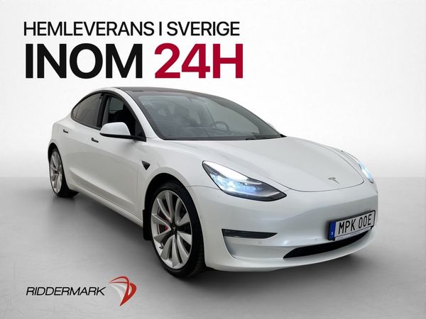 Tesla Model 3 Performance Autopilot Panorama Kamera Navi - 2019