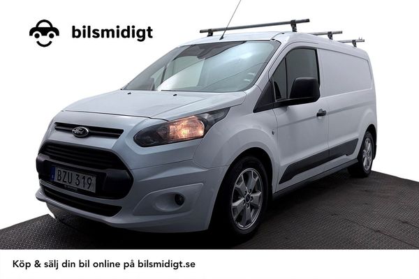 Ford Transit Connect 230 LWB 1.6 TDCi Drag 3-sits Inklädd Takräcke 95hk - 2014