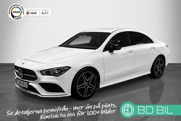 Mercedes CLA200 AMG Widescreen Panelbelysning Backkamera Moms - 2023