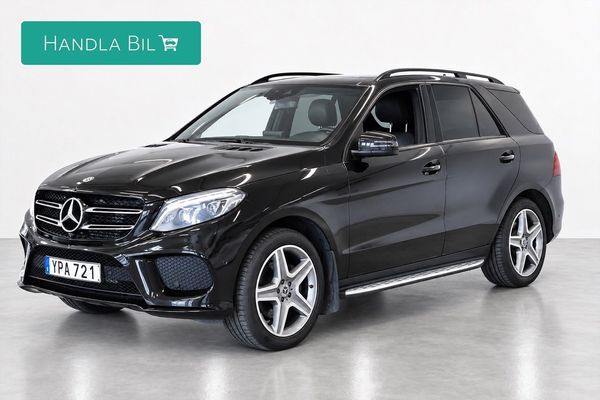 Mercedes GLE350 d d 4M AMG D-Värm Pano Skinn H/K Luft Drag 360° SoV - 2017