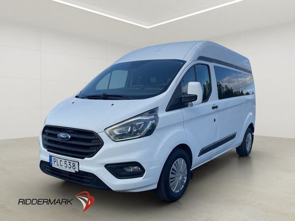 Ford Transit Custom Kombi L2H2 Värm B-Kam CARPLAY 9-Sit Moms - 2018