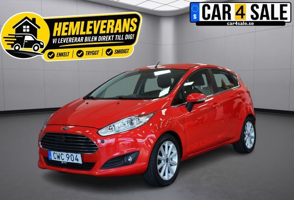 Ford Fiesta 5-dörrar 1.0 (100hk) Automat| Titanium| Euro6 | Värmare - 2017