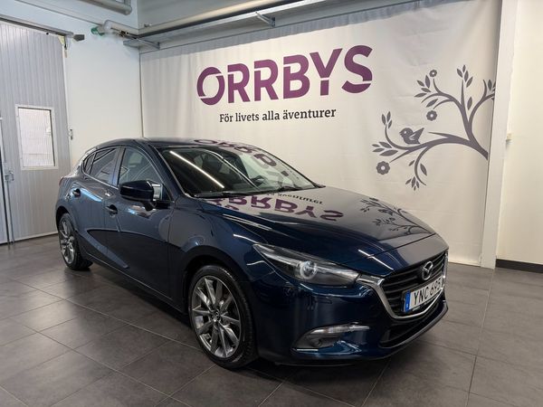Mazda 3 Sport 2.0, 165hk, 18" Visionplus, Tonade rutor, Kamera - 2018