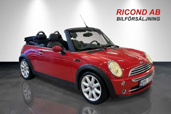 MINI Cooper CAB CHILI 116HK BESIKTIGAT REP OBJEKT LÄS ANNONSEN - 2005